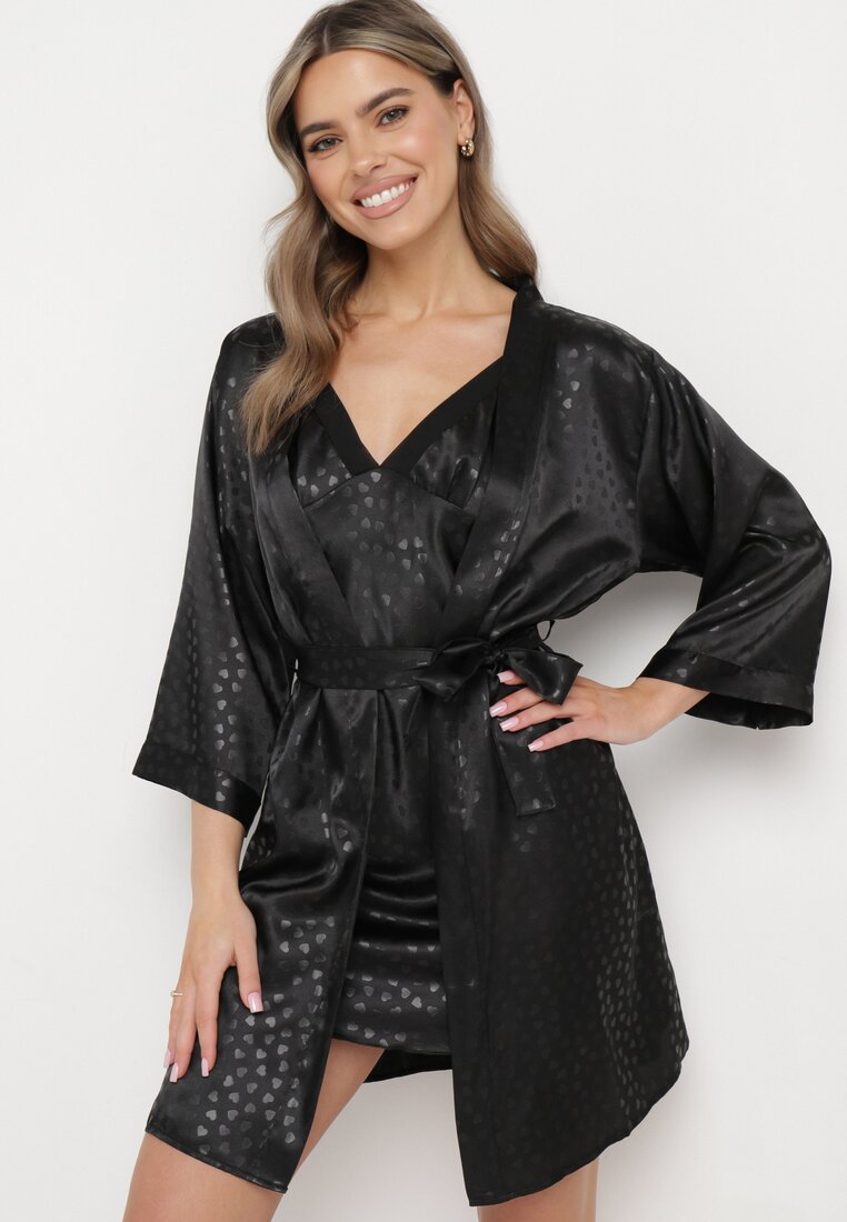 Compleu pijama Negru