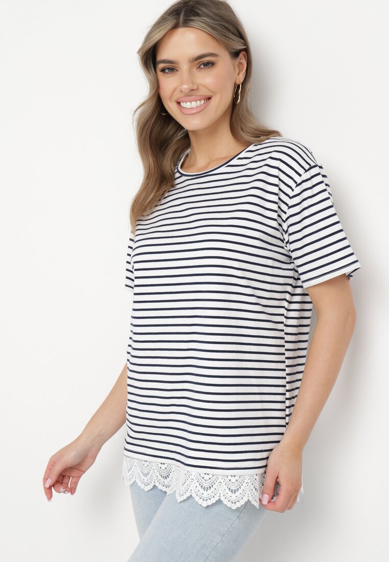 T-shirt Alb