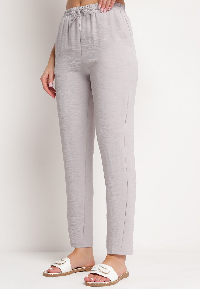 Pantaloni Gri deschis