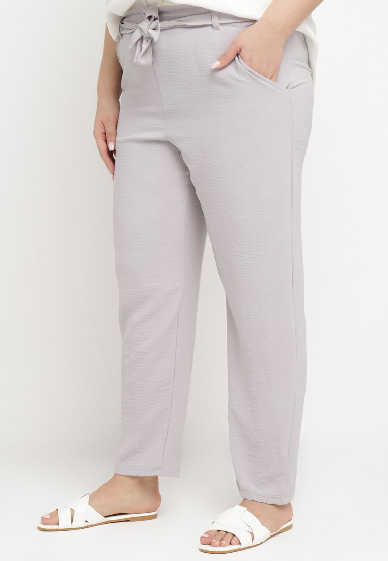 Pantaloni Gri deschis
