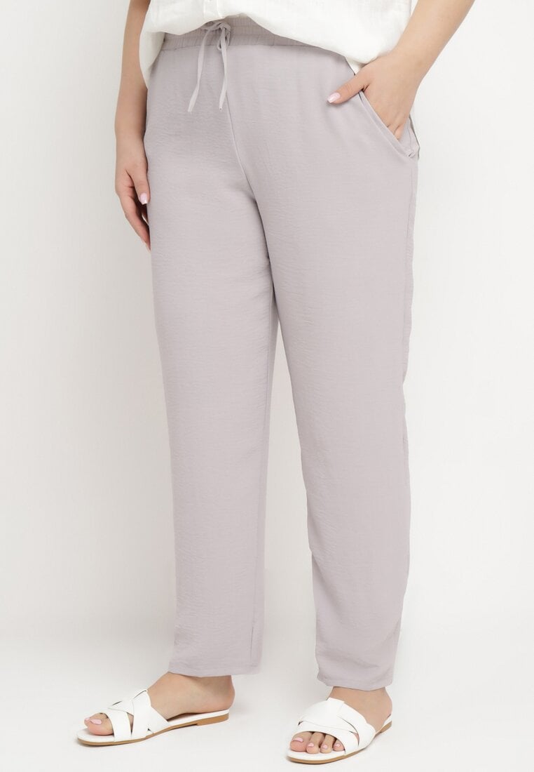 Pantaloni Gri deschis