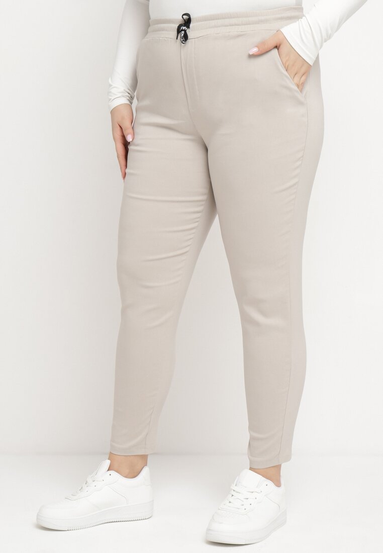 Pantaloni Bej deschis