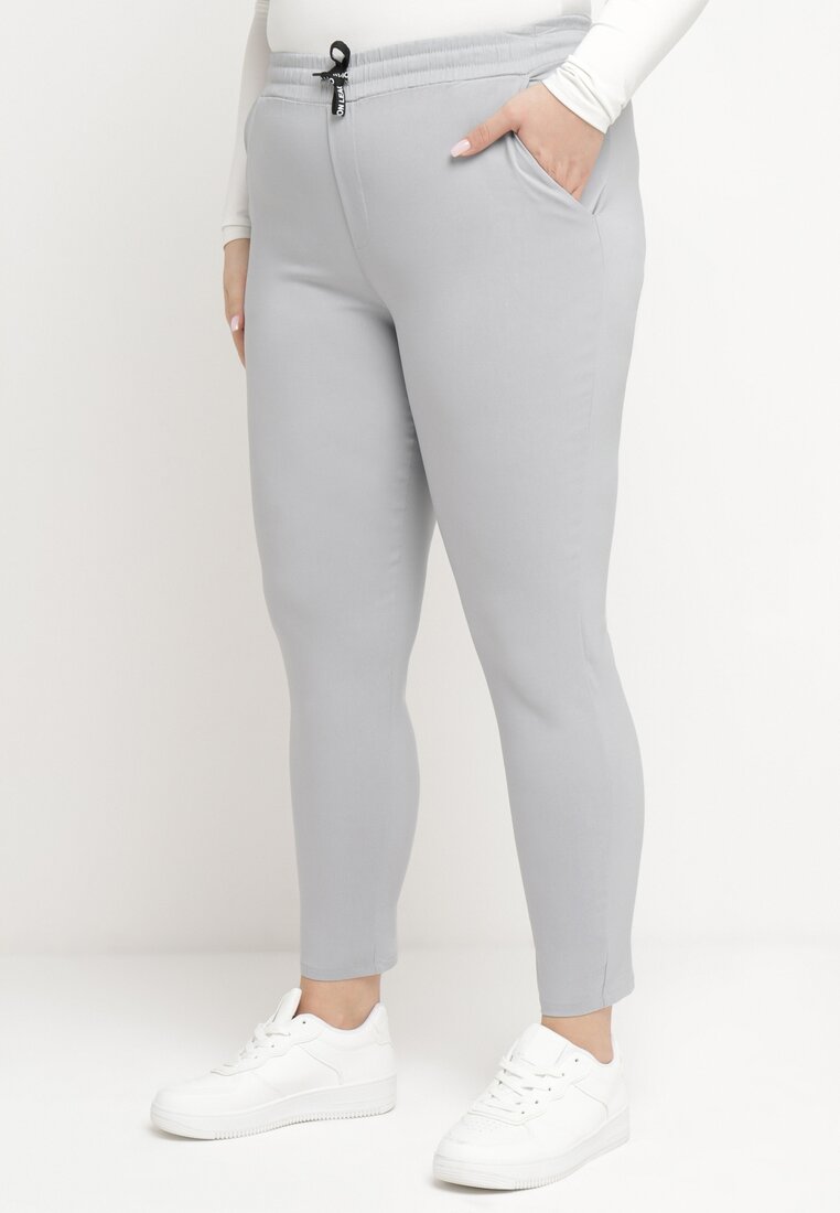 Pantaloni Gri deschis