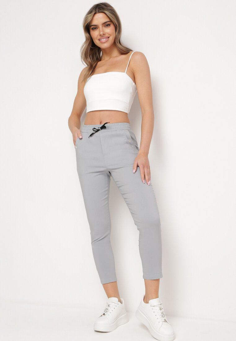 Pantaloni Gri deschis