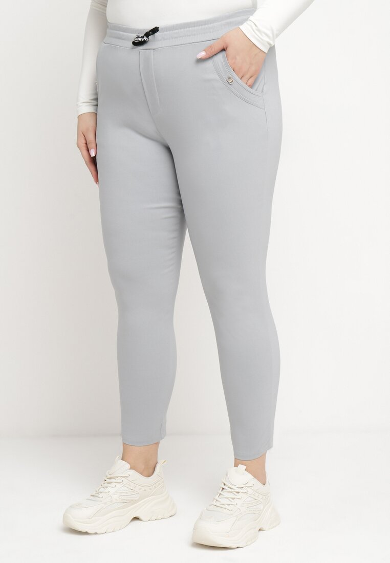 Pantaloni Gri deschis