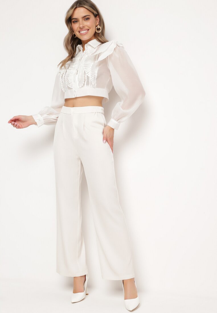 Pantaloni Bej deschis