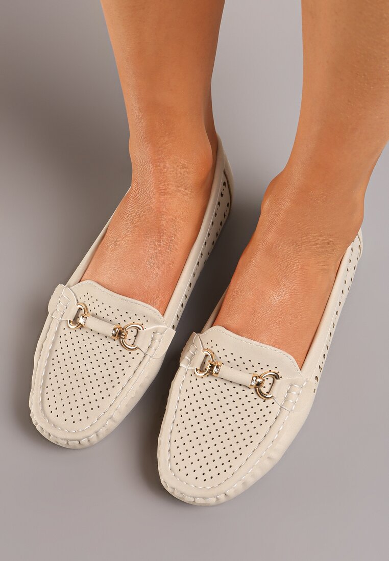 Mocasini Bej