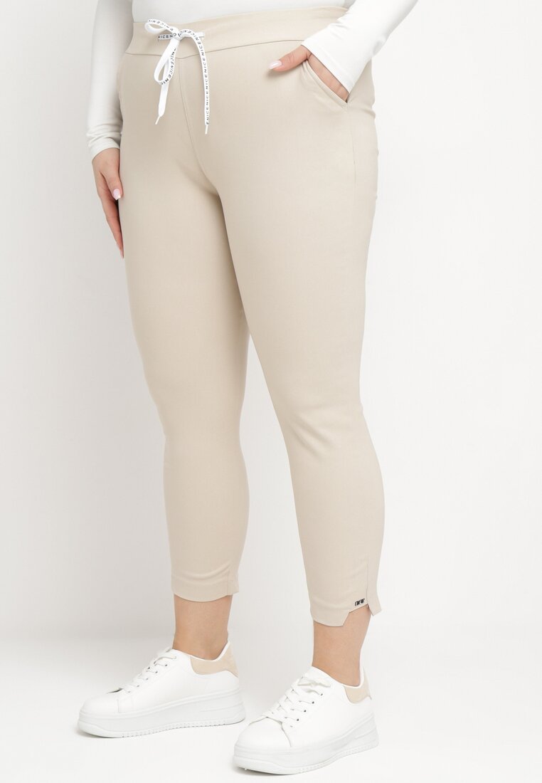 Pantaloni Bej deschis