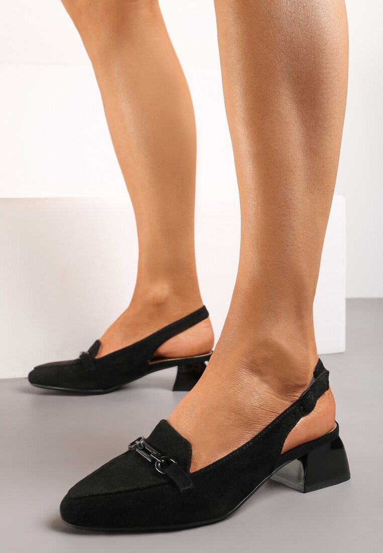 Pantofi cu toc Negre