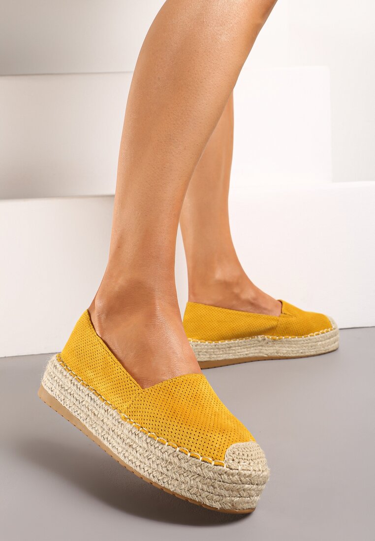 Espadrile Galbene