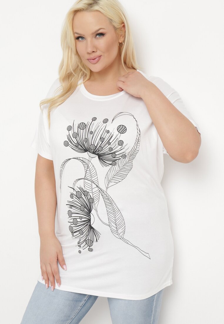 T-shirt Alb