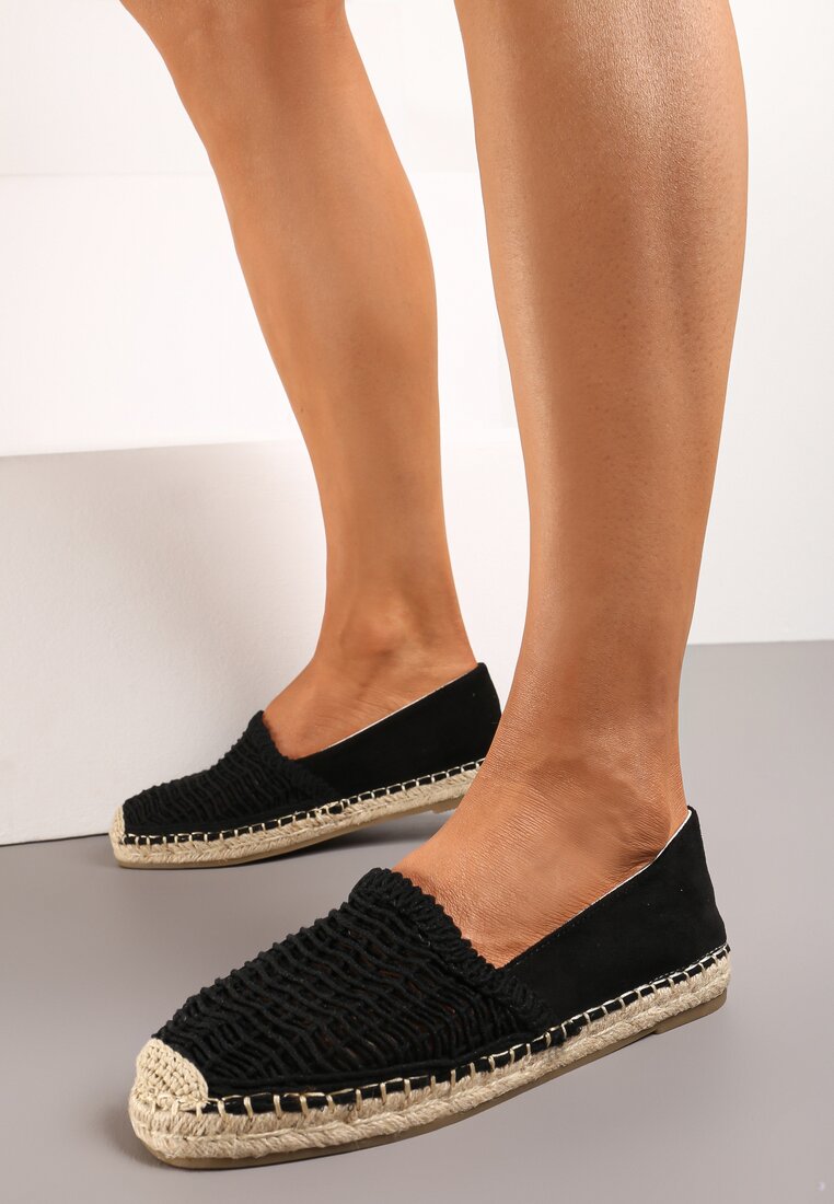 Espadrile Negre