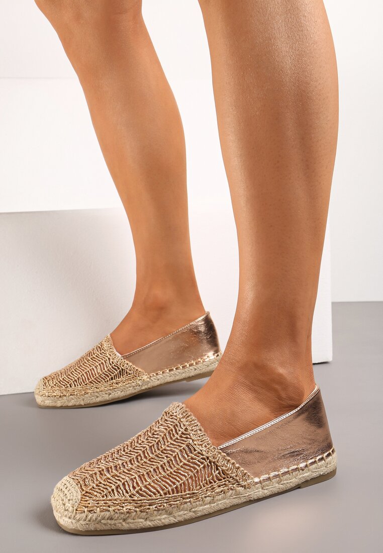 Espadrile Culoarea șampaniei