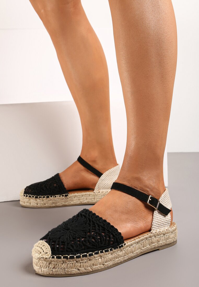 Espadrile Negre