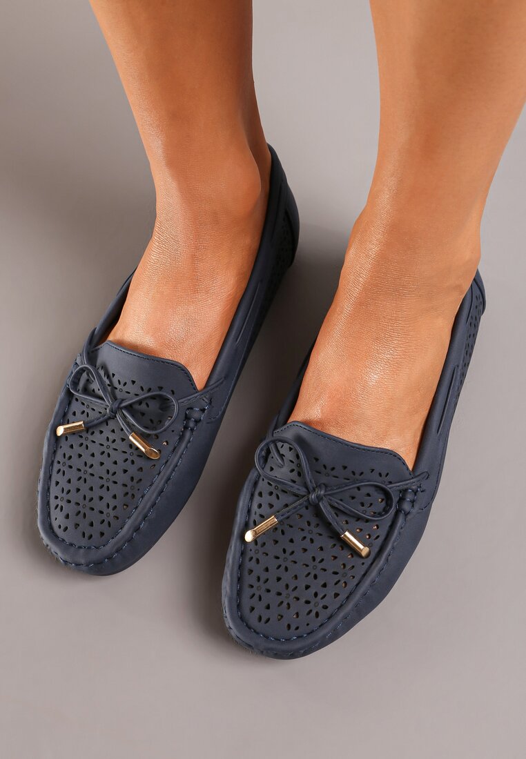 Mocasini Bleumarin