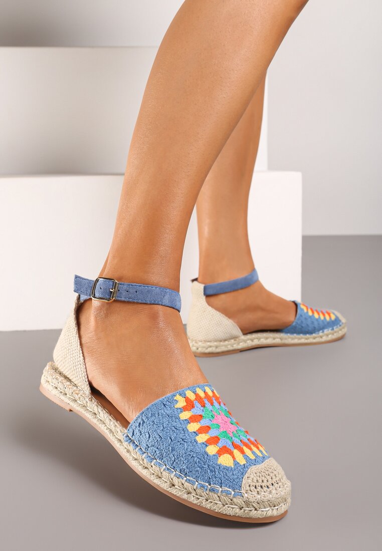 Espadrile Albastre