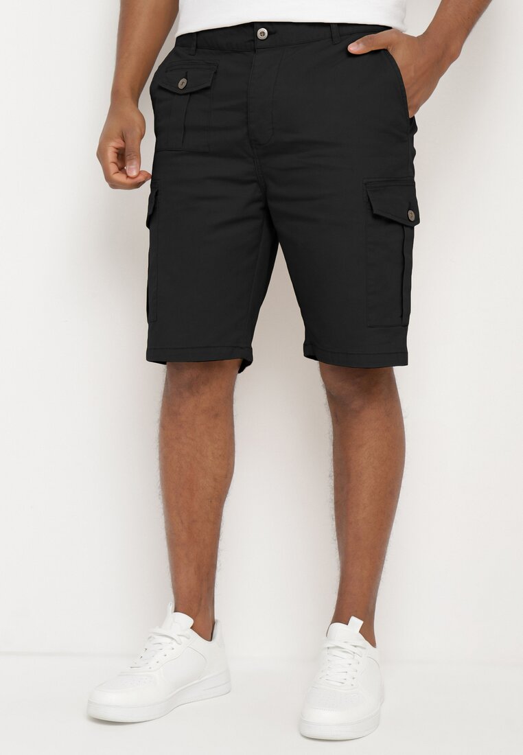 Pantaloni scurți Bleumarin