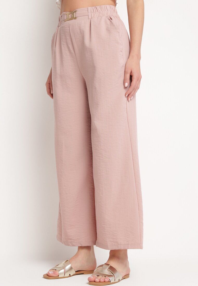 Pantaloni Roz deschis