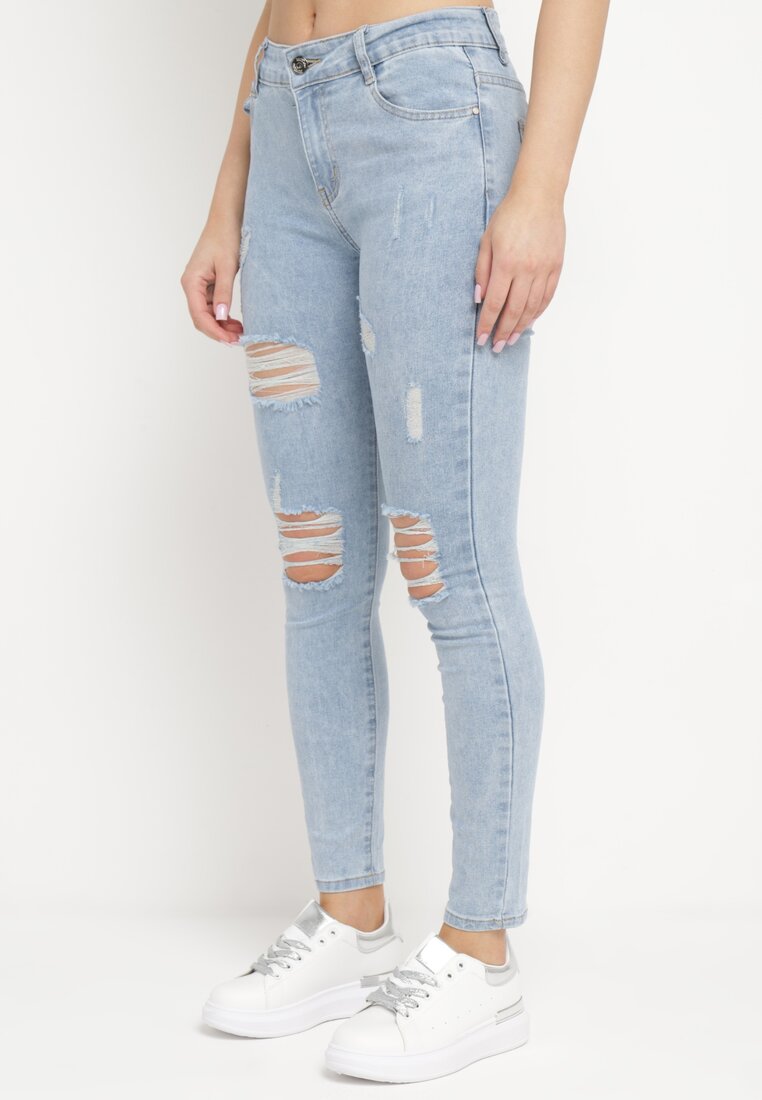 Pantaloni Albastru deschis