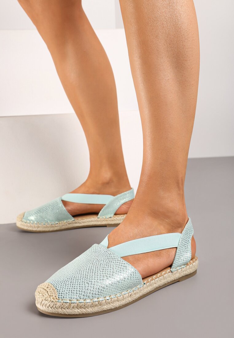 Espadrile Verde deschis
