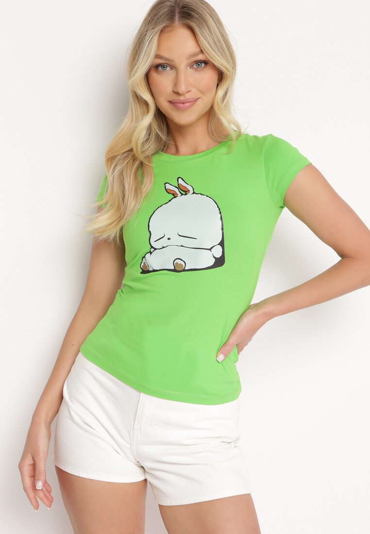 T-shirt Verde deschis