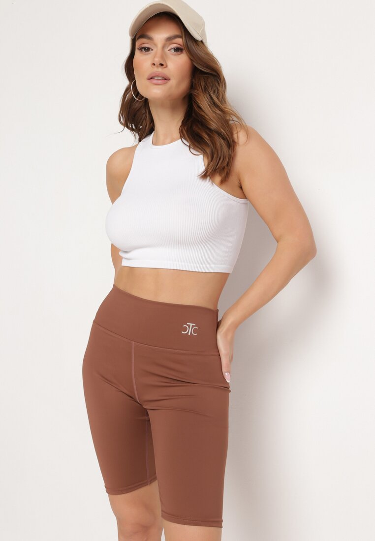 Pantaloni scurți Maro