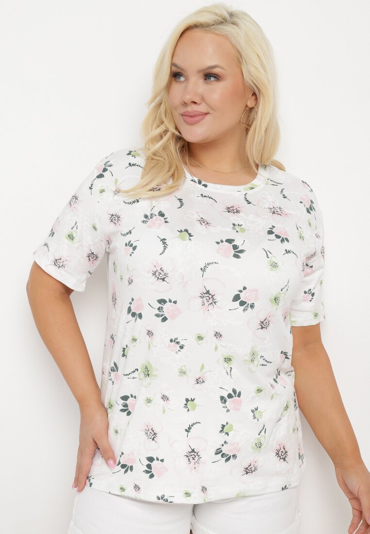 T-shirt Alb
