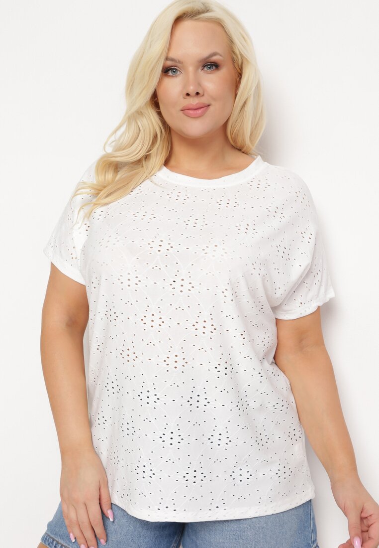 T-shirt Alb