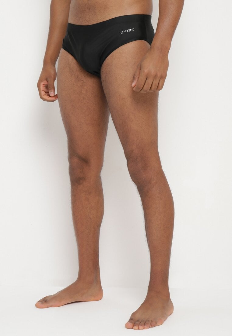 Slipi de Baie Negri cu elastic în talie Harnbia