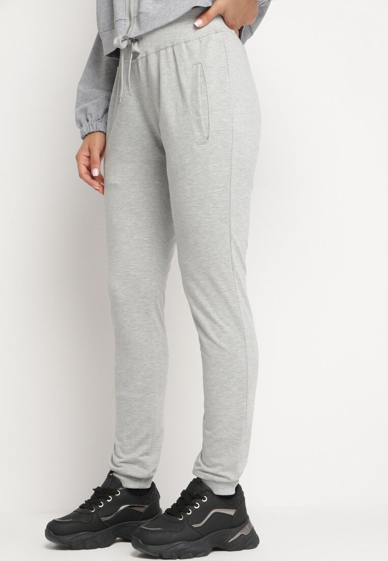 Pantaloni Gri deschis
