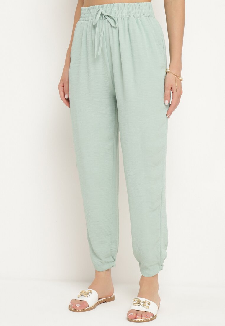 Pantaloni Verde mentă