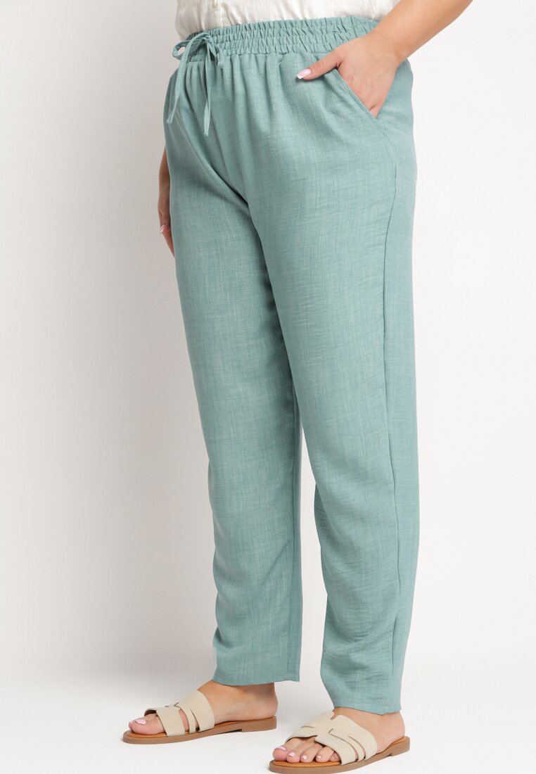 Pantaloni Verde mentă