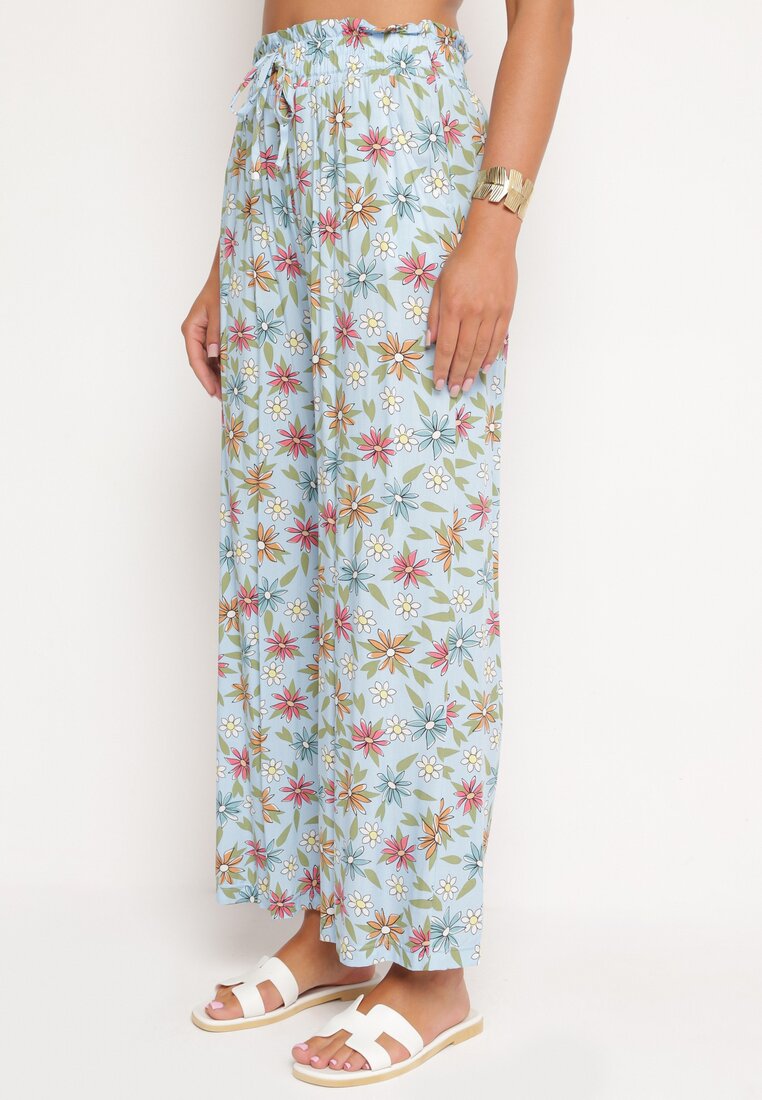 Pantaloni Albastru deschis