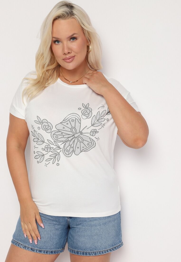 T-shirt Alb