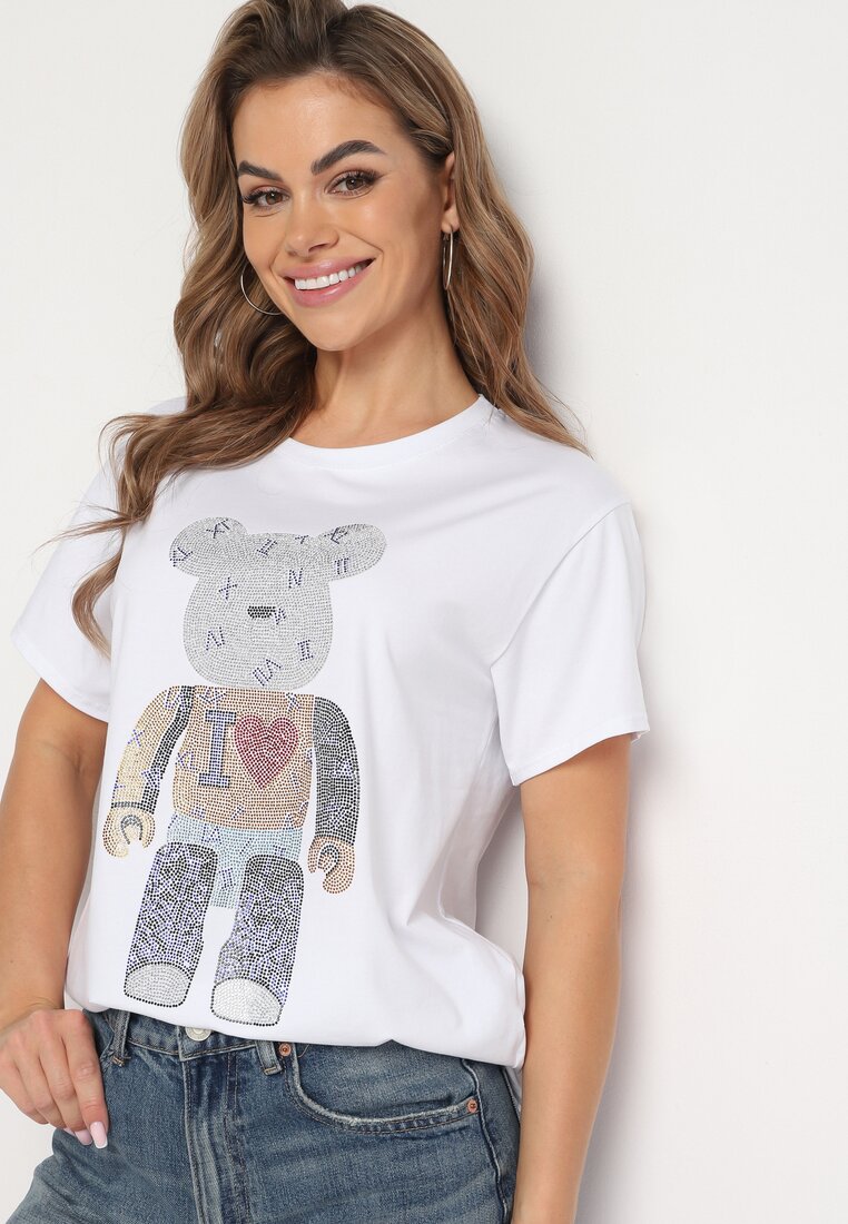 T-shirt Alb
