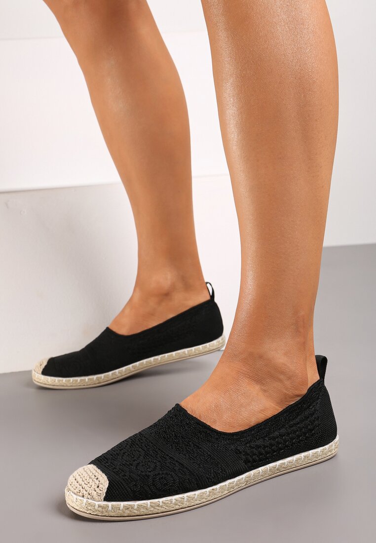 Espadrile Negre