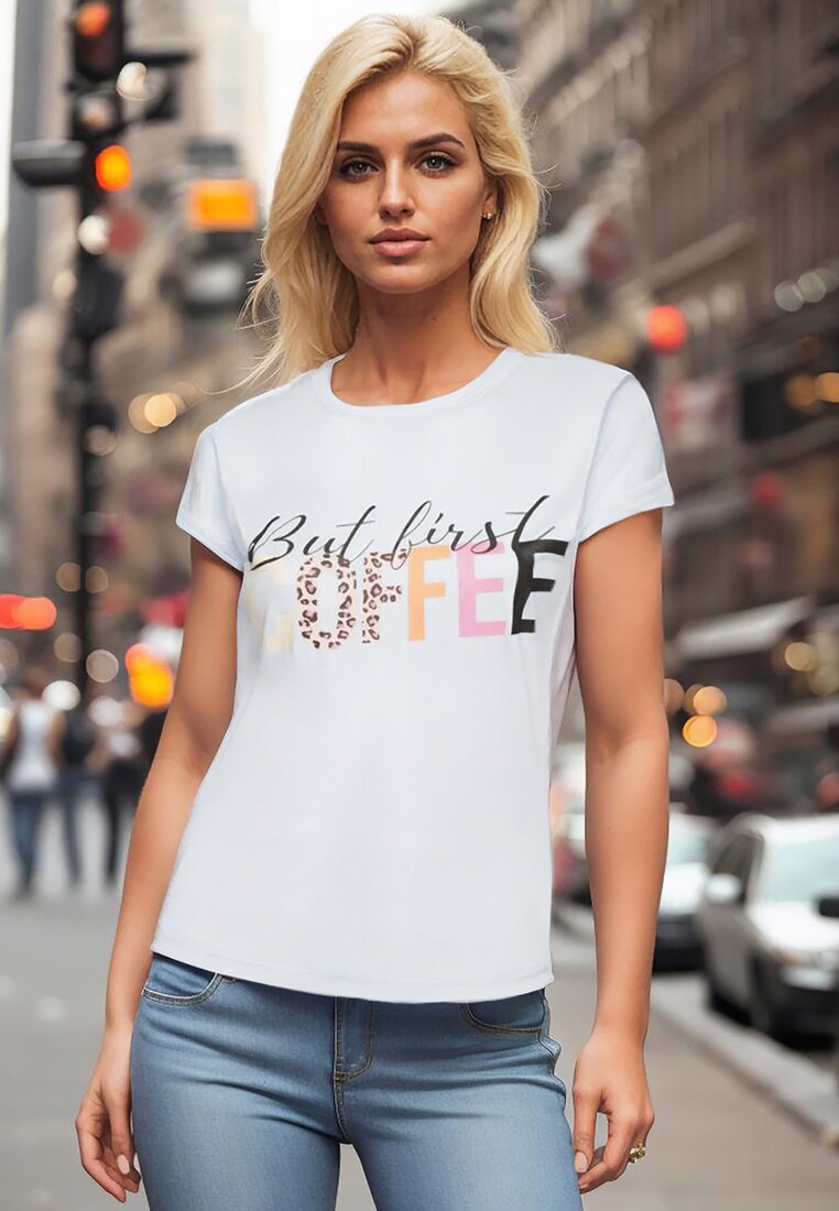 T-shirt Albastru deschis