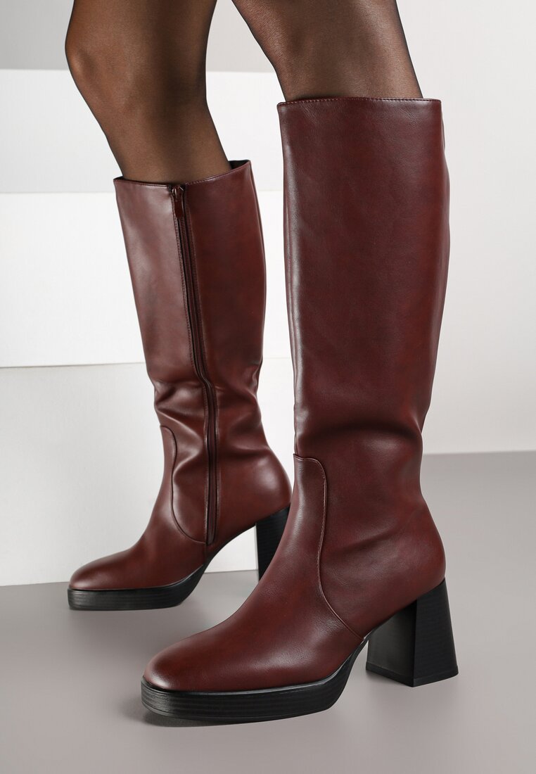 Cizme Bordo