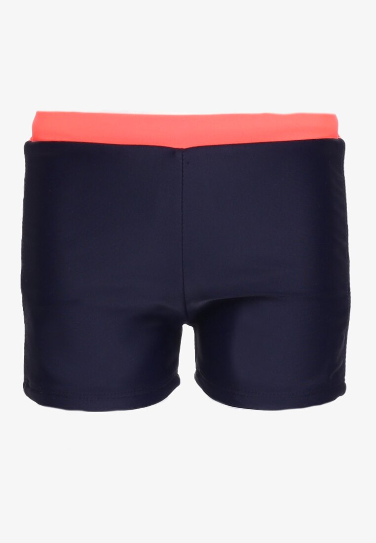 Boxeri de baie bleumarin scurți Vikirina