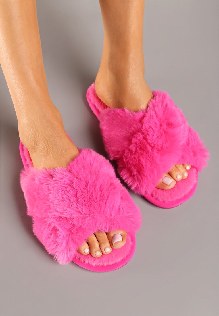 Papuci de casă Fucsia