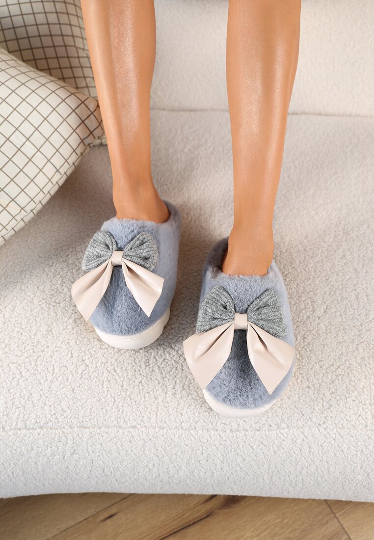 Papuci de casă Gri