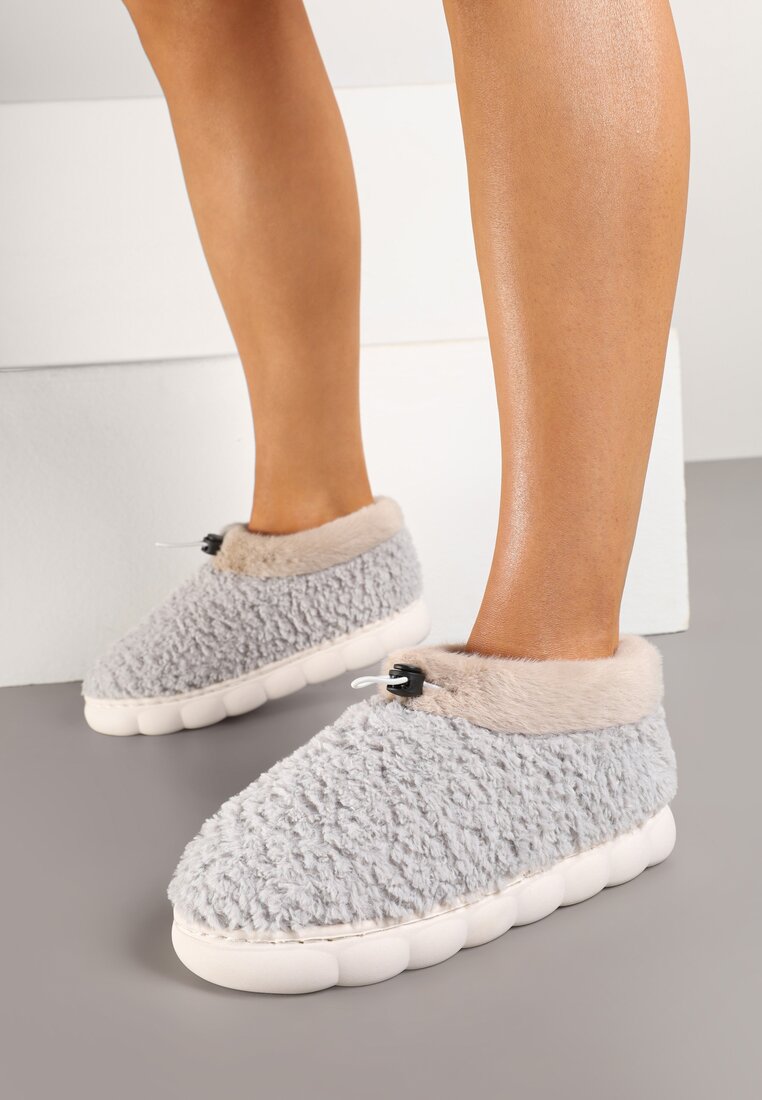 Papuci de casă Gri