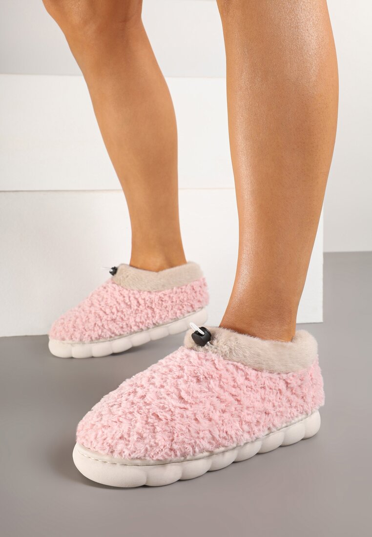 Papuci de casă Roz