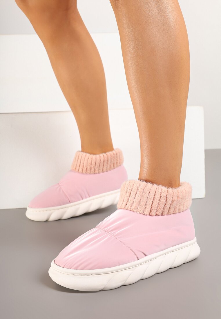 Papuci de casă Roz