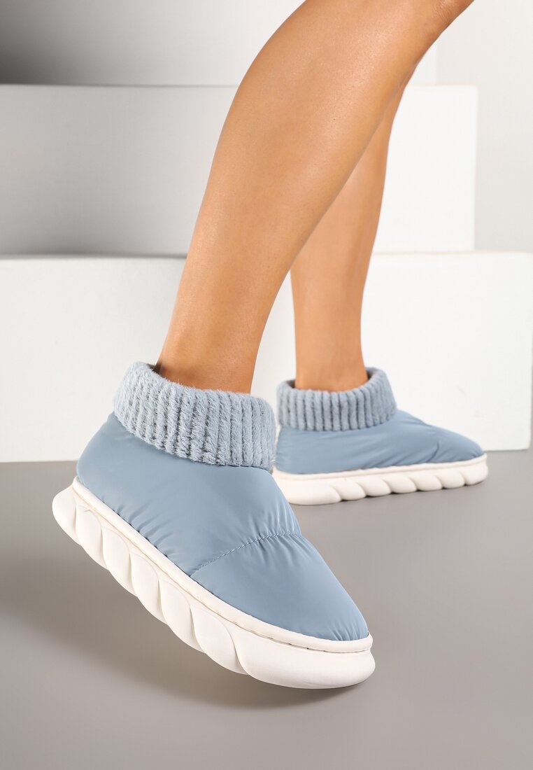 Papuci de casă Albastru deschis