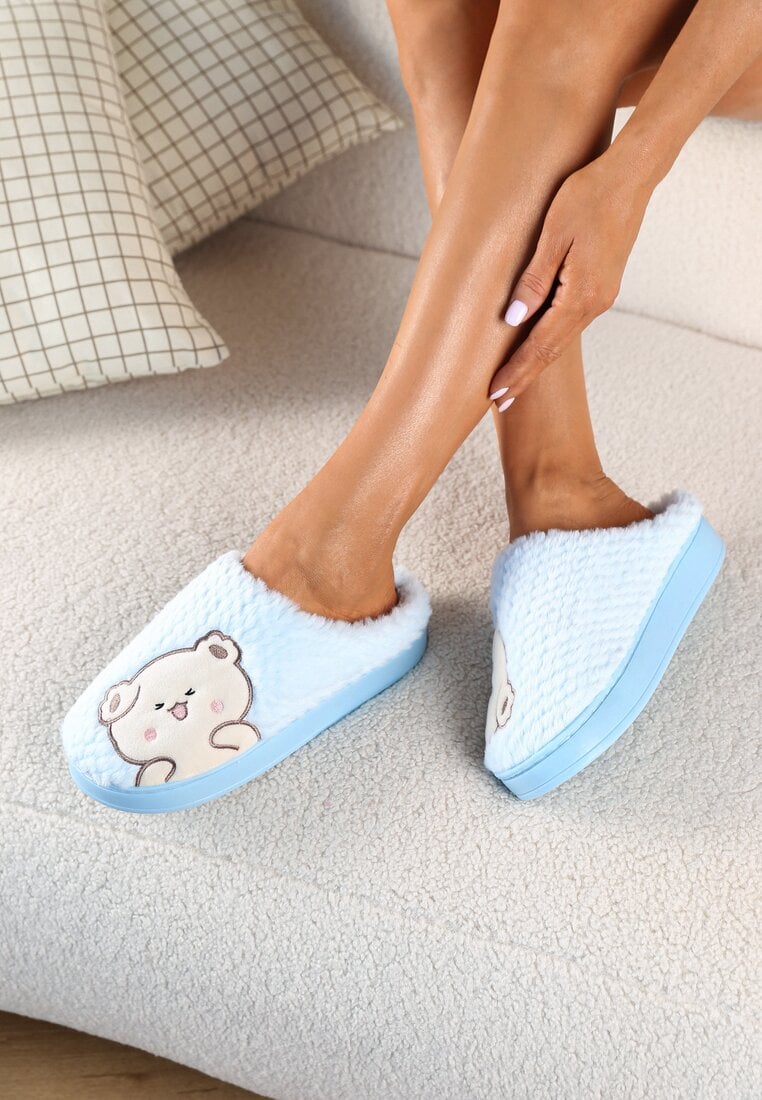 Papuci de casă Albastru deschis