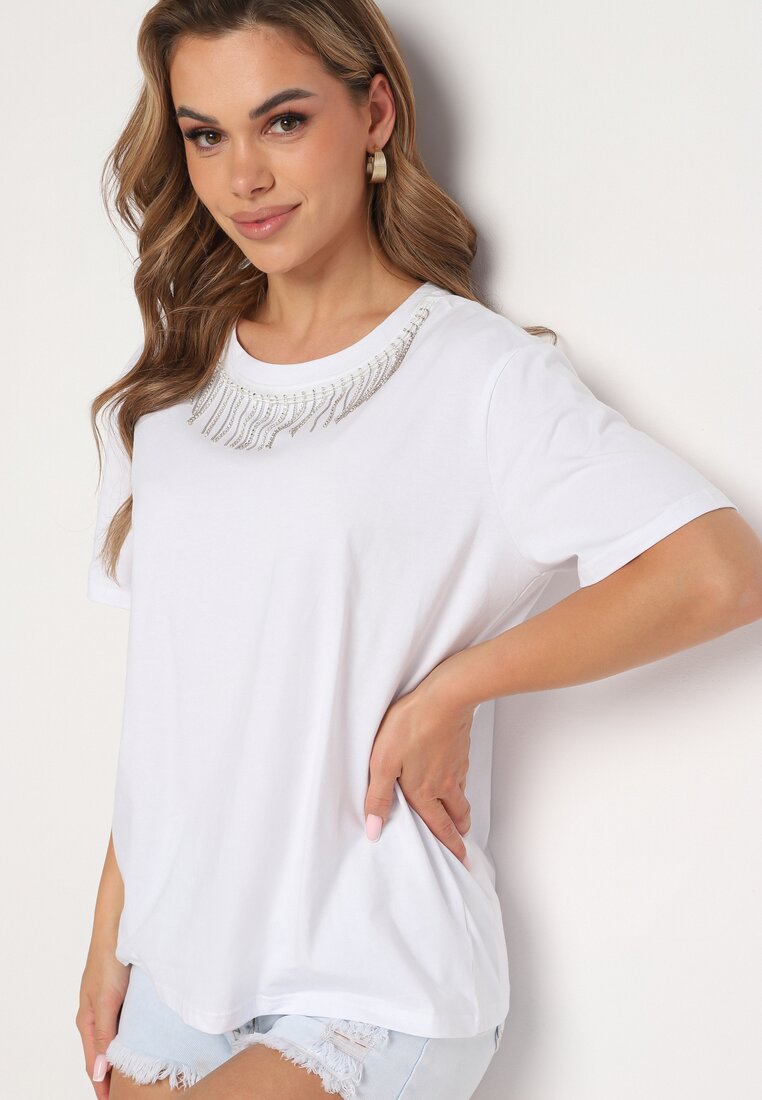 T-shirt Alb