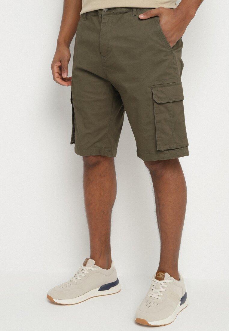 Pantaloni scurți Verde închis