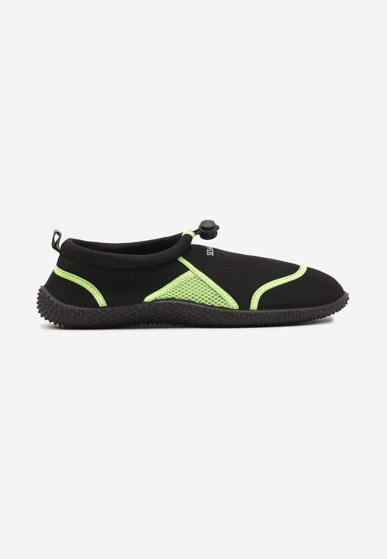 Pantofi sport Negru cu verde