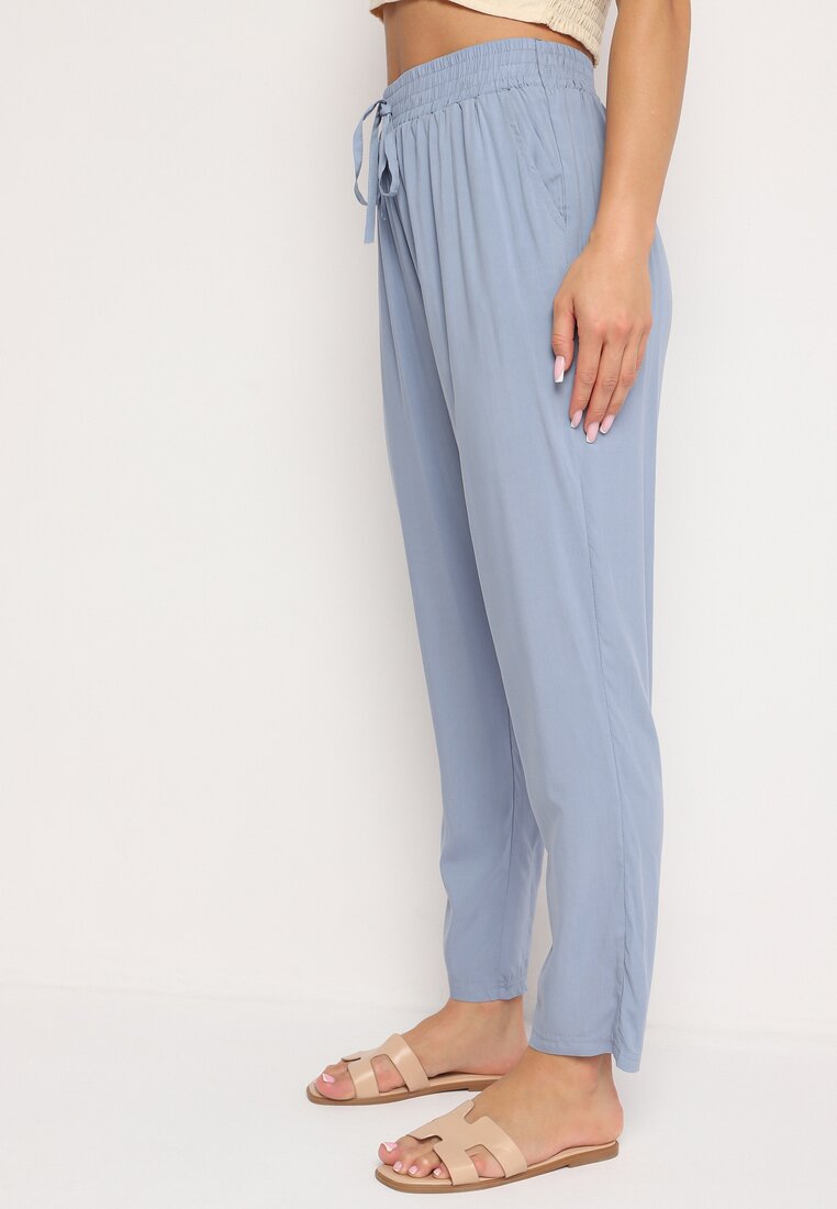 Pantaloni Albastru deschis